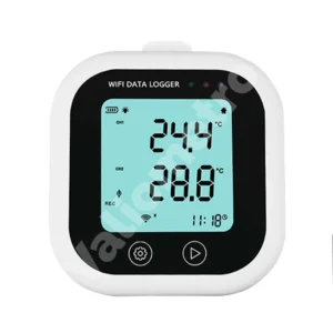Datalogger de temperatura y humedad con conexión Wifi
