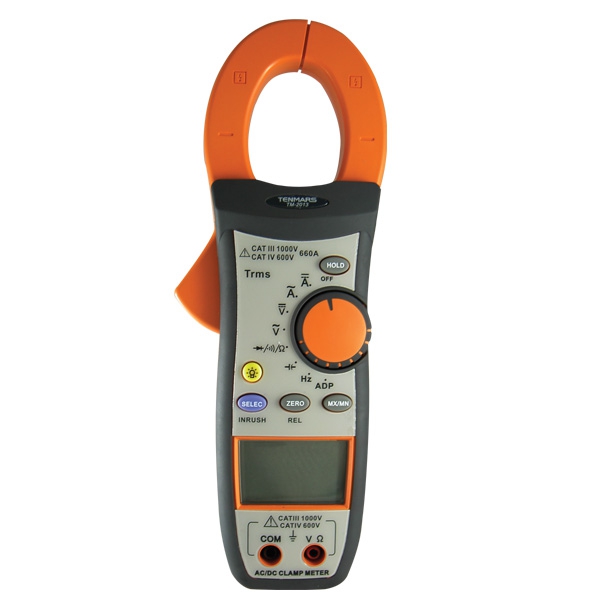 Pinza Amperimétrica AC/DC 660A True RMS TM-2013