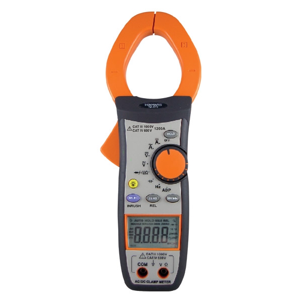 Pinza Amperimétrica  AC/DC 1200A True RMS TM-3014
